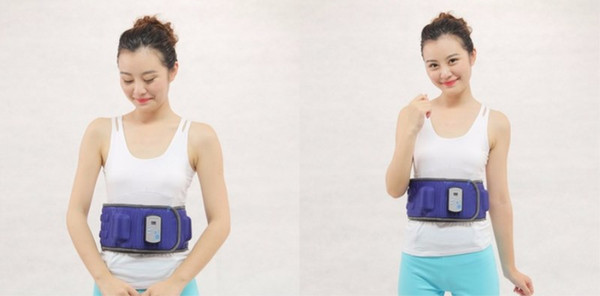 Quality goods lose weight belt fat abdomen lazy x 5 times slimming thin waist belly instrument material vibration reduction power plate