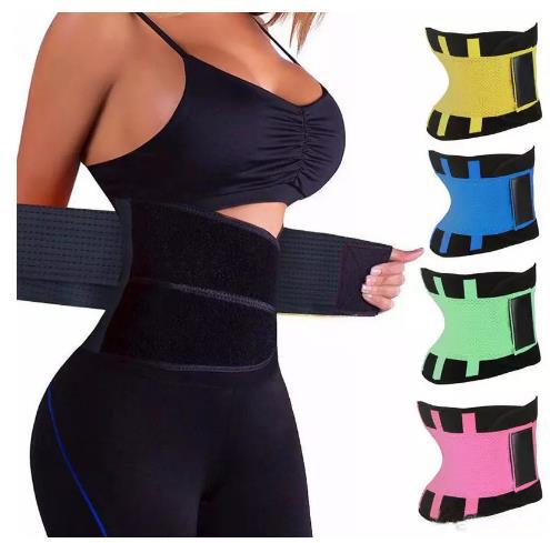 Best Women's Fitness Waist Cincher Waist Trimmer Corset Ventilate Adjustable Tummy Trimmer Trainer Belt Weight Loss Slimming Belt