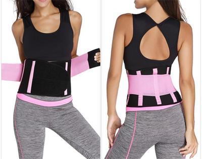 Women's Fitness Waist Cincher Waist Trimmer Corset Ventilate Adjustable Tummy Trimmer Trainer Belt Weight Loss Slimming Belt