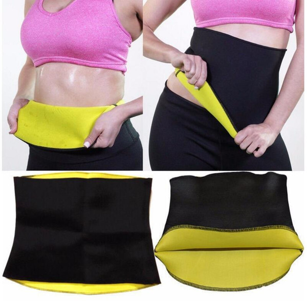 Women Hot Neoprene Body Shaper Slimming Waist Trainer Trimmer Corset Slim Belt Slimming Waist Trainer Cincher Yoga Belt