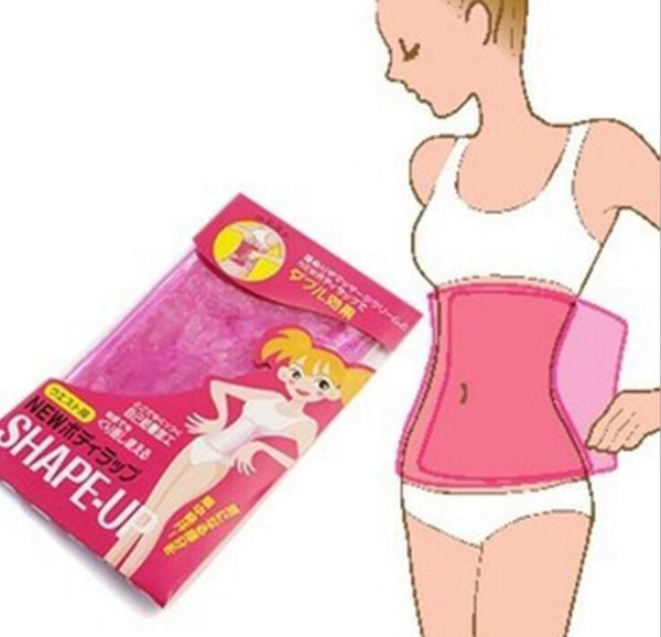 Sauna Slimming Belt Belly Slimming Lose Weight Slim Patch Sauna Pink Waist Belt Shape-up 1pack=1pc