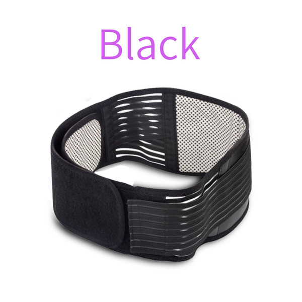 Magnetic Back Support Lumbar Brace Belt Strap Lower Back Ache Pain Relief Adjustable Tourmaline Self-heating Support Pain Relief