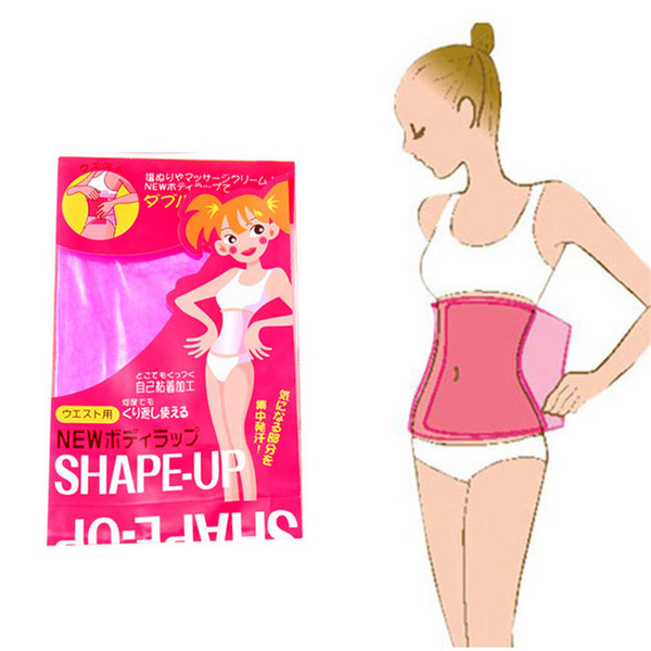 Sauna Slimming Waist Wrap Tummy Belly Belt Sauna Wraps Thigh Calf Lose Weight Body Shape Up Slim Belt Body shaper