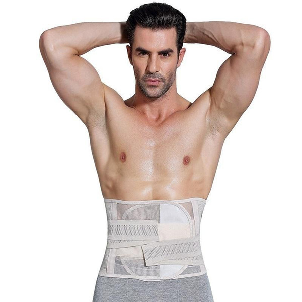 2017 Hot Men's Waist Trainer Hot Shapers Modeling Strap Cincher Men Slimming Sheath Body Shaper Belt Bodysuit Girdle Shapewear(M-XXL)