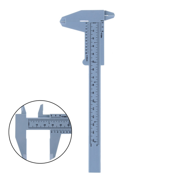 Double Scale Sliding Gauge Eyebrow Ruler Tattoo Permanent Makeup Eyebrow tattoo Measuring Ruler Caliper Measure Tools