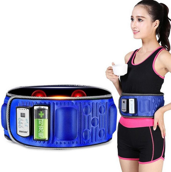 Reduce fat waist belt thin waist abdomen lazy waist magic device vibration fitness equipment at home to lose weight D0054