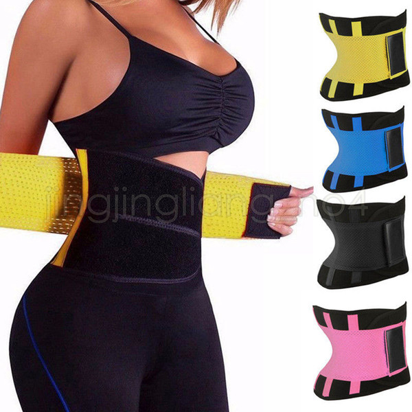 Fitness Waist Cincher Waist Trimmer Corset Ventilate Adjustable Tummy Trimmer Trainer Belt Weight Loss Slimming Belt Apparel GGA526 20PCS