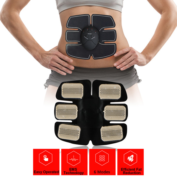 More effective Smart Wireless Electric Massager abdominal training Device Electrotherapy Muscle Stimulation Fat Burning for home use
