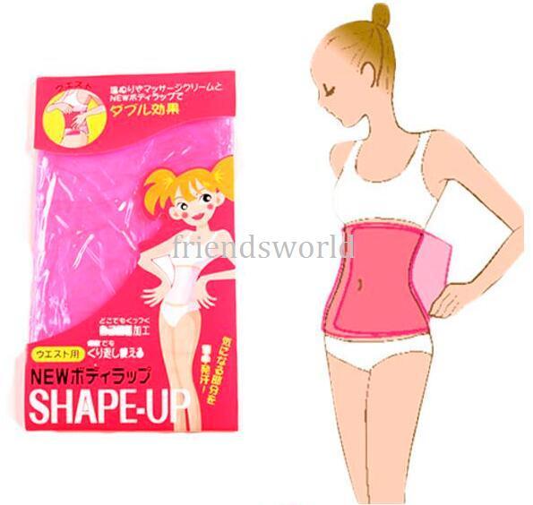 Fashion Hot Sauna Slimming Waist Tummy Belly Belt Wrap Thigh Calf Lose Weight Body Shape Up Slim Belt Body shaper