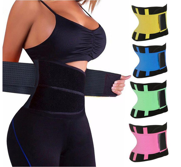 Women's Fitness Waist Cincher Waist Trimmer Corset Ventilate Adjustable Tummy Trimmer Trainer Belt Weight Loss Slimming Belt