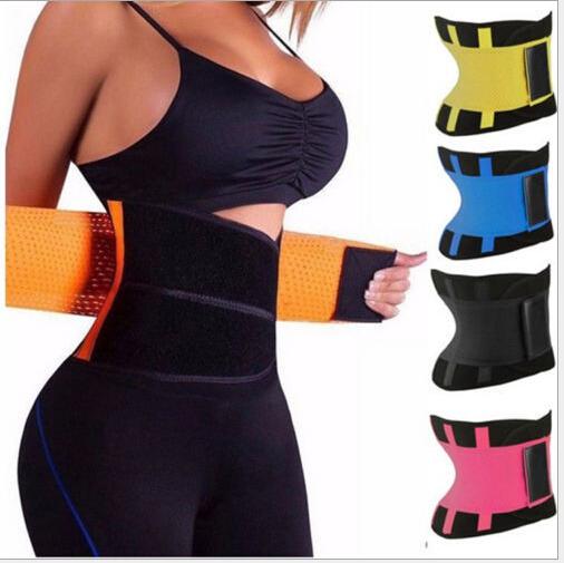 2019 losing weight Body Shapers Unisex Waist Cincher Trimmer Tummy Slimming Belt Latex Waist Trainer For Men Women Corset Shapewear