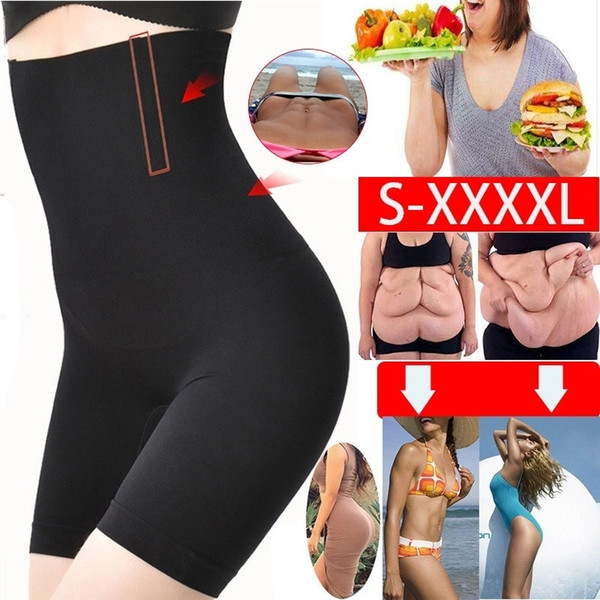 Lose Weight Women Fat Burning High Waist Underwear Shaping Underpants Seamless Tummy Control Body Shapers