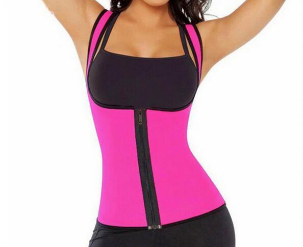 Sweat Thermo Hot Neoprene Body Shaper Slimming Waist Trainer Cincher Vest Women Shapers Free Shipping