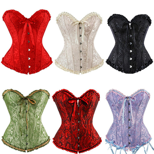 Corset Wedding Dress Sexy Body Shaping Underwear Slimming Belt Body Sculpting Slimming Six Colors Corset Lace For Woman