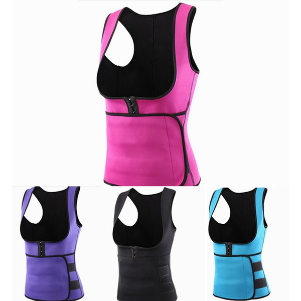 2019 New Waist Cincher Sweat Vest Trainer Tummy Girdle Control Corset Body Shaper good item top quality