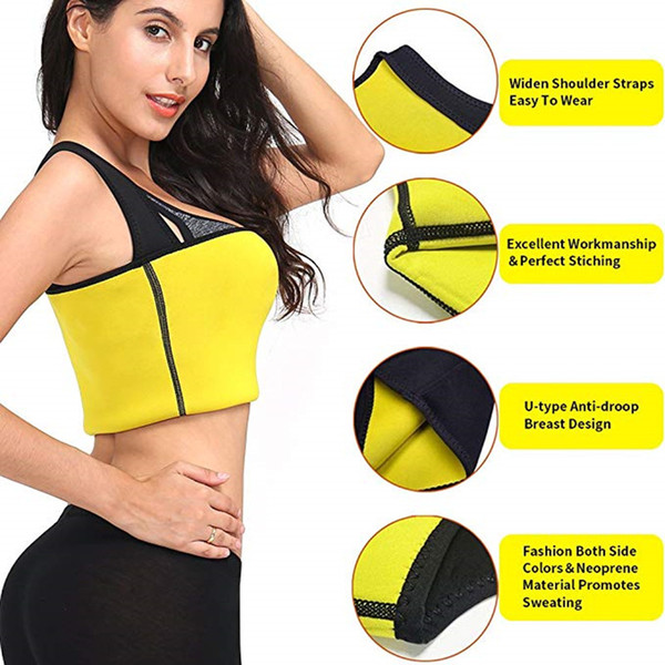 High Quality Waist Trainer Corset For Weight Loss Neoprene Sweat Sauna Hot Body Shapers Vest Slimming Belt Shapewear Plus Size