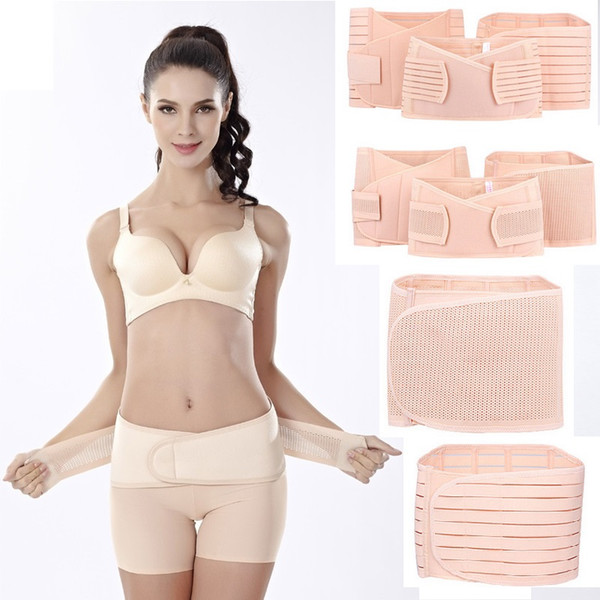 2016 new women postpartum recovery corset belly/waist/pelvis belt slimming body support band 3 in 1