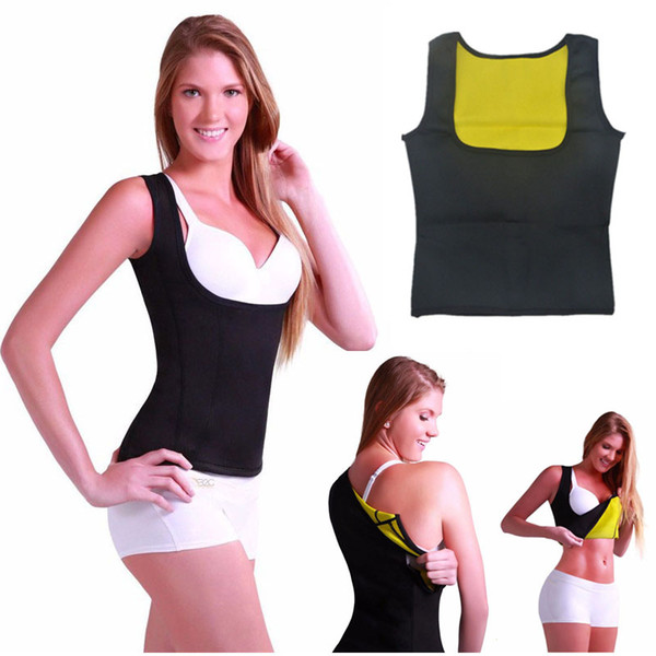 Cami Hot Shapers Women Sexy Shaper Shirt Neoprene Slim Belt Body Sculpting Fitness Vest Thermo Redu Shapers Slimming Shaper Sport Shirt