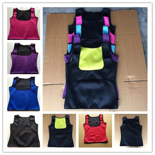 Body Shaper Women Slimming Vest Thermo Waist Trainer Slim Waist Trainer Cincher Shapewear Push Up Vest Waist Trainer Free ship