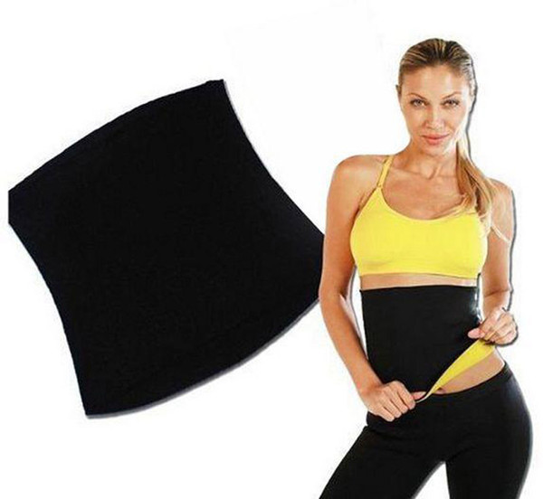 100Pcs Hot Woman Tummy Trimmer Slimming Belt Waist Trimmer Fitness Belt Fat Burning Fitness Corset Body Shaper