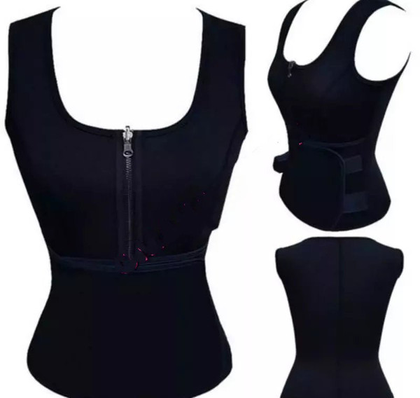 Body Shaper Women Slimming Vest Thermo Neoprene Waist Trainer Neoprene Sauna Vest Vest Adjustable Waist Trainer Body Shaper KKA2738