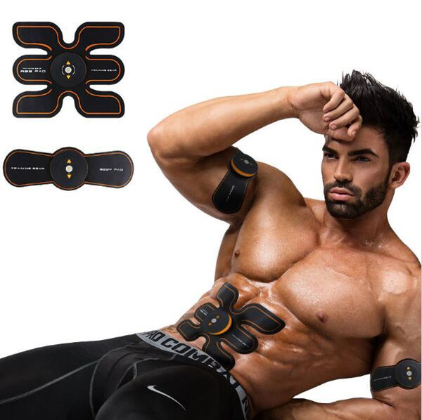 Rechargeable Battery Gym Electronic Body Muscle Arm Waist Abdominal Exerciser Muscle Massaging Machine Viberating Slim Belt