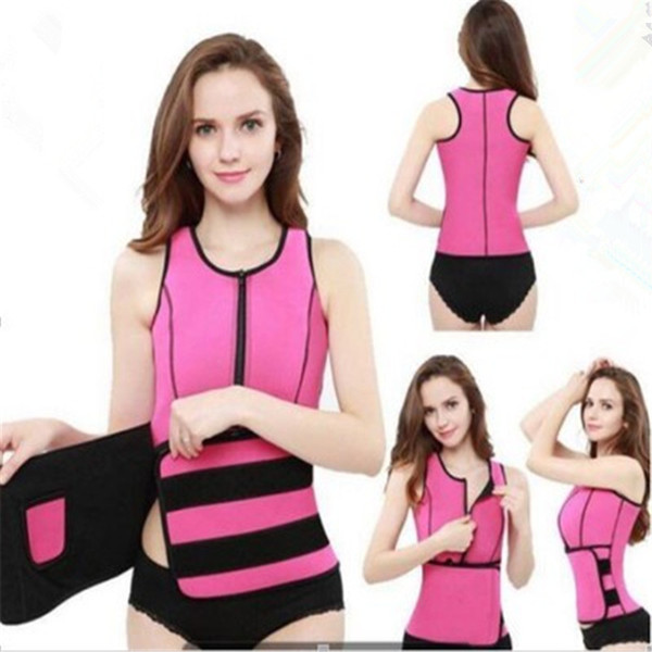 Body Shaper Women Slimming Vest Thermo Neoprene Waist Trainer Neoprene Sauna Vest Vest Adjustable Waist Trainer Body Shaper T0017