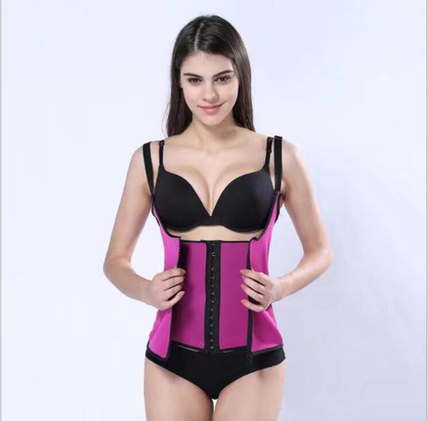 Slimming abdomen rubber zipper-style buckle court court corset body shaping belt belt abdomen with body shaping underwear