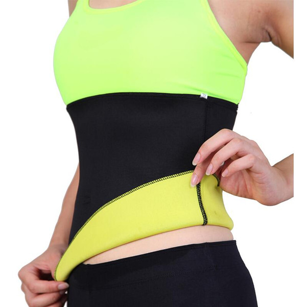 Hot Sweat Neoprene Body Shaper Slimming Belt Waist Cincher Girdle For Weight Loss Women & Men Stomach Waist Trainer Shapewear