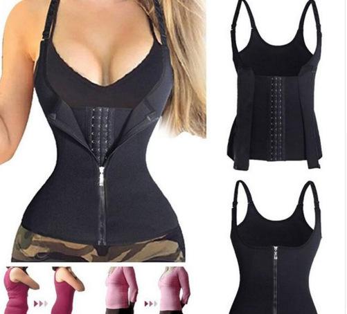 Hot Shapers Women Sexy Waist Trainer Corset Neoprene Latex Body Shaper Female Slimming Belt Modeling Strap Shapewear Waist Belts