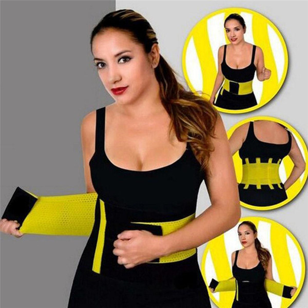 Hot Body Shapers Unisex Waist Cincher Trimmer Tummy Slimming Belt Latex Waist Trainer For Men Women Postpartum Corset Shapewear ST267