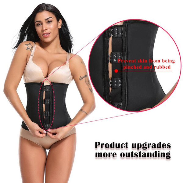 Corset Body Shaper Latex Waist Trainer Zipper Underbust Slim Tummy Waist Cincher Slimming belts Hot Shaper wear For beauty