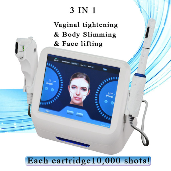 HIFU Machine Skin Rejuvention Body Slimming Hifu Vaginal Tightening Machine ultrasound therapy Face skin care beauty equipment