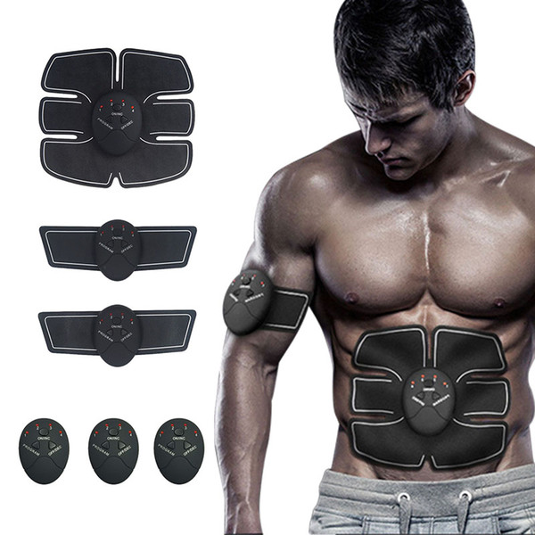 Durable Smart Stimulator Training Fitness Gear Muscle Abdominal Exerciser Toning Belt Battery Abs Fit High Quality Body Slimming Massager