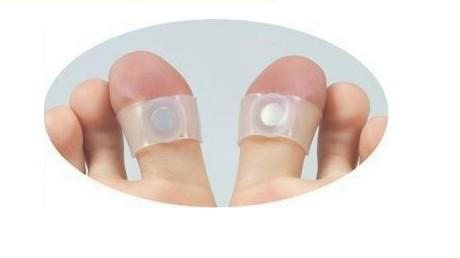 Guaranteed 100% New Magnetic Silicon Foot Massage Toe Ring Weight Loss Slimming Easy&Healthy 1 pair=2 pcs