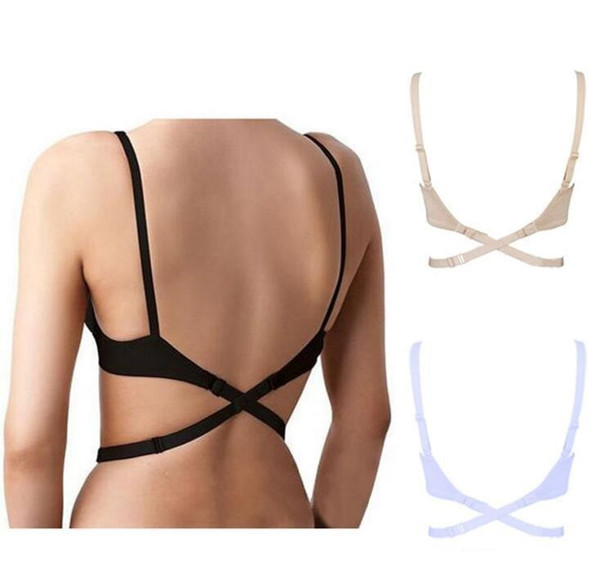 3 PCS a set Low Back Backless Adapter Converter Bra Strap Fully Adjustable Backless Extender low back bra strap 400sets