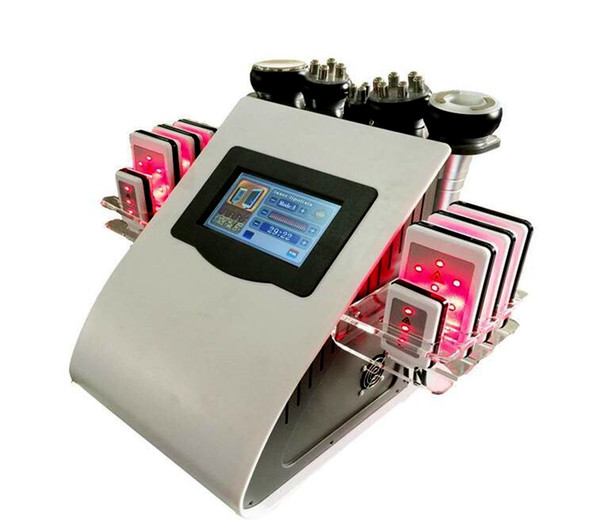 High Quality New Model 40k Ultrasonic liposuction Cavitation 8 Pads LLLT lipo Laser Slimming Machine Vacuum RF Skin Care