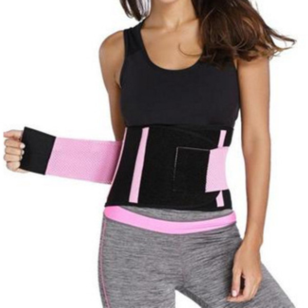 Waist Trimmer Belt Premium Trim Curves Trainer Adjustable Stomach Body Wrap & Back Lumbar Support Weight Loss