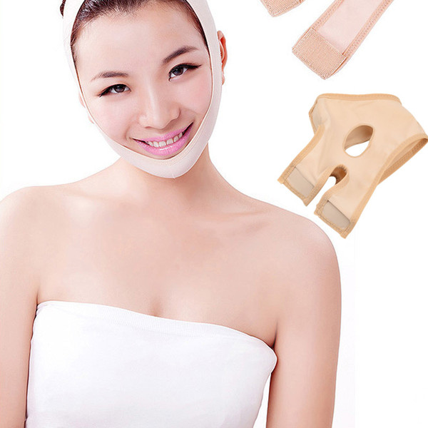 50pcs DHL Delicate Facial Thin Face Mask Slimming Bandage Skin Care Belt Shape And Lift Reduce Double Chin Face Mask Face Thining Band