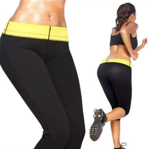 Hot Sweat Neoprene Shapers Control Leggings Slimming Pants Thigh Cincher Girdle Sport Gym Trousers for Women S-XXXL Sizes Run Small Limited