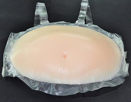 2019 Top Quality Soft Silicone False Pregnancy Fake Belly Cross-Dress 2-3 Months 1500g