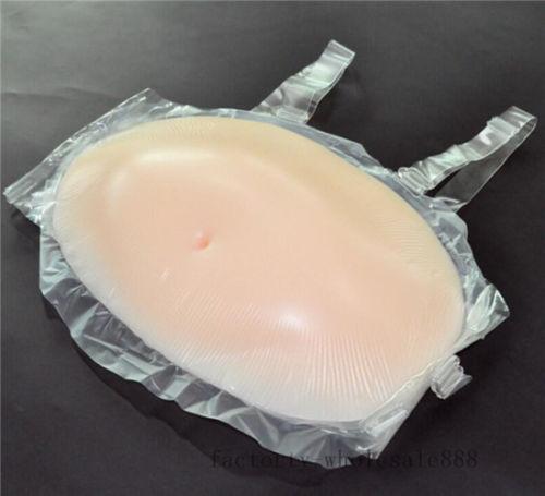 silicone belly different sizes of single pregnant artificial belly silicone tummy for fake pregnancy and actors