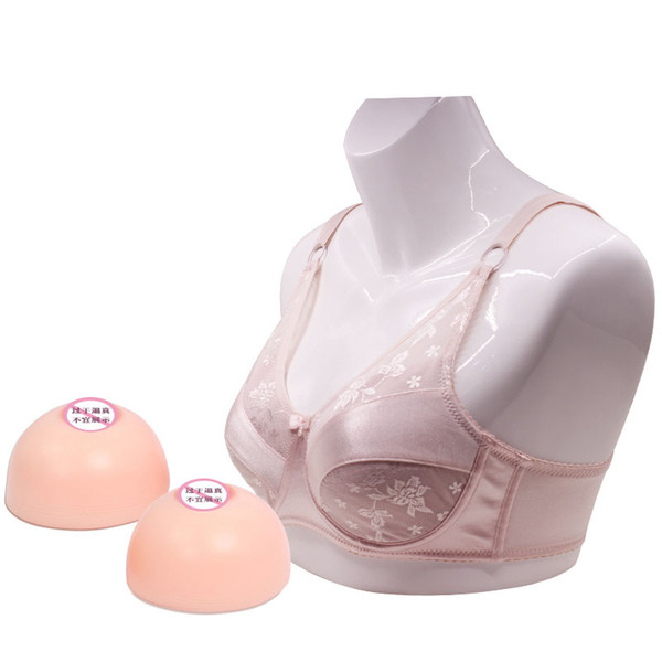 Realistic Silicone Breast Forms Fake Boobs False Breasts Bust Cross Dresser Breast Form Prostheses Mammary Bra For men Cosplay