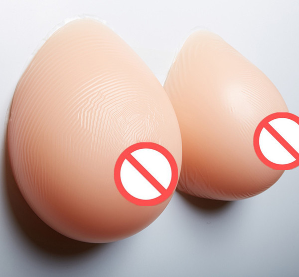 Left And Right Side Gather Silicone Fake False Breast cross dresser silicone breast form silicone breast chest prosthesis for stransgender