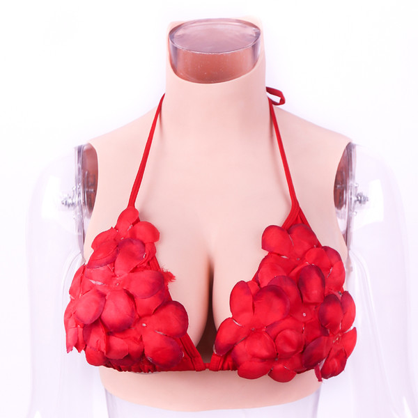 Dokier Huge Silicone Breast Forms with Oil-Free Food Grade Silicone BigBoobs For Crossdressing Drag Queen Transgender Cosplay Male to Female