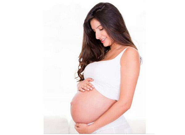 New Style Silicone Artificial Baby Tummy Pregnant Belly Fake Pregnancy with speacial coth Bag