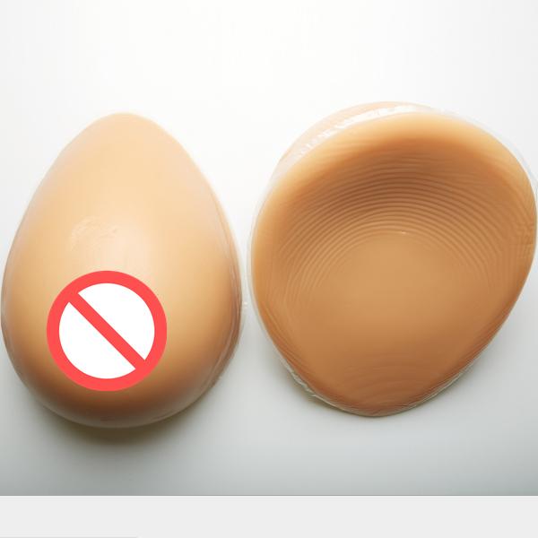 OT-70 New product! S size teardrop shape Fake four color Silicone Artificial Breast form for free shipping!