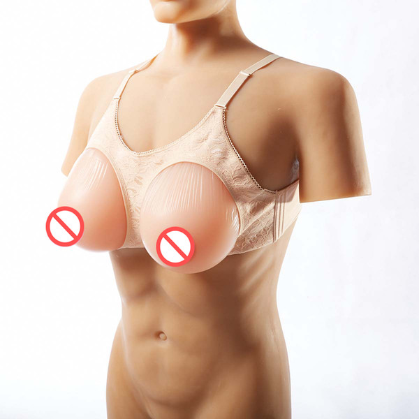 D cup 2 In 1 Top quality Woman Silicone Breast From bra Brassiere Boob Tits Pad With Nipple Underwear Chest Shemalevagina for crossdresser