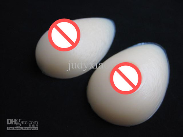 600g a pair Sexy Cross-dress Teardrop Silicone Breast Forms Health & Beauty Breast Care & Treatment Silicone Breast Form