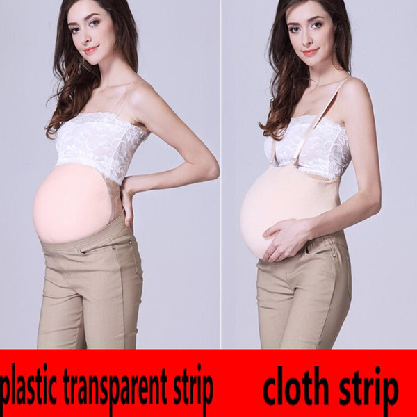 Realistic Silicone Artificial Belly Convenient Fake Belly Stomach For False Pregnancy ,Actor Props Prosthetic Silicone Bump